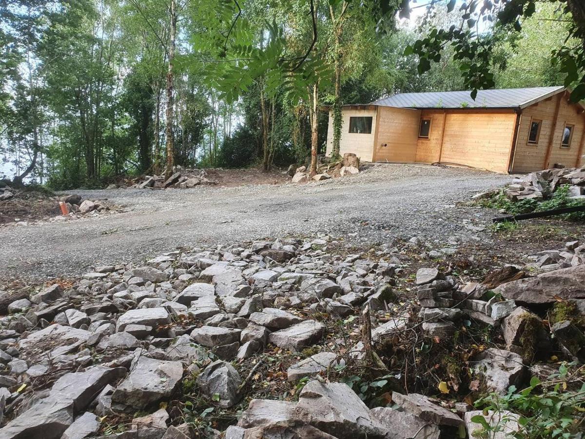 Stunning Log Cabin On The Lake Villa Portroe Esterno foto