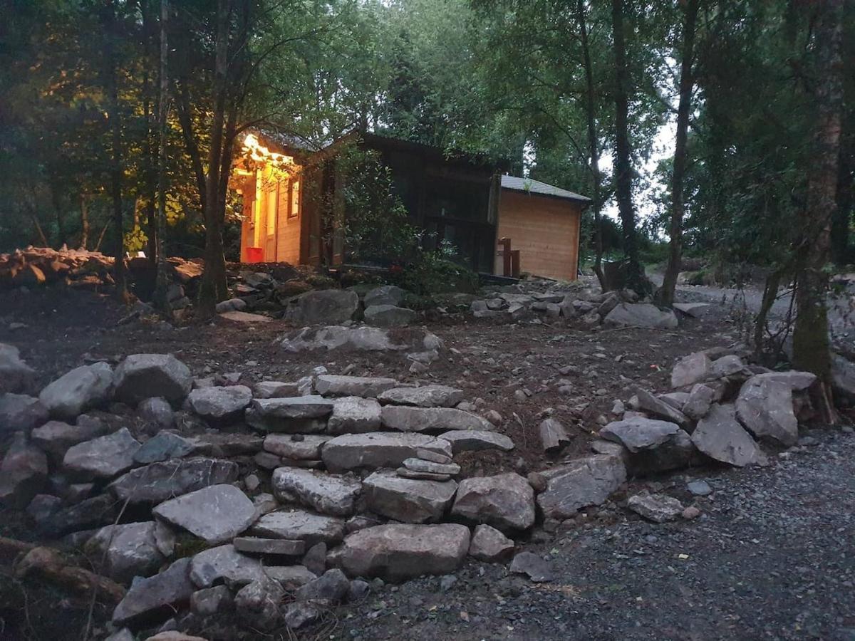 Stunning Log Cabin On The Lake Villa Portroe Esterno foto